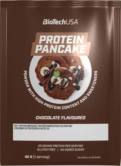 Заменитель питания BioTech Protein Gusto Pancake 40 г шоколад (5999076219308)