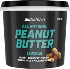 Замінник харчування BioTech Peanut Butter 1000 г Хрусткий (5999076235094)