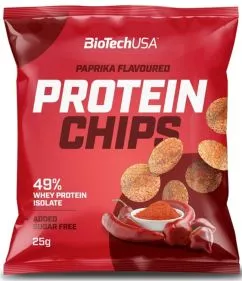 Чипси Biotech Protein Chips 25 г Перець (5999076228836)