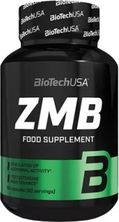 Стимулятор тестостерона Biotech ZMB 60 капсул (5999076240715)