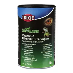 Комплекс витаминов и минералов Trixie с кальцием для мясоядных рептилий 50 г (76280)