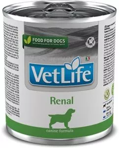 Вологий лікувальний корм для собак Farmina Vet Life Renal дієт. харчування, 300 г (8606014102826)