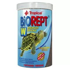 Сухий корм для водоплавних черепах Tropical в паличках «Biorept W» 1 л (11366)
