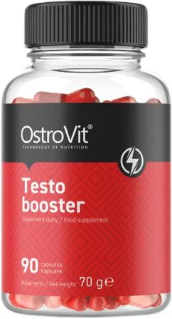Бустер тестостерону OstroVit Testo booster 90 таблеток (5903933906263)
