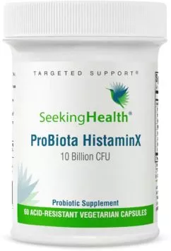 Комплекс пробіотиків Seeking Health 10 млрд HistaminX 60 вегетаріанських капсул (810007521015)