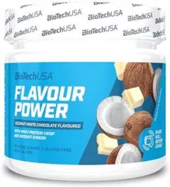 Підсолоджувач BiotechUSA Flavour Power 160 г кокос-білий шоколад (5999076245055)