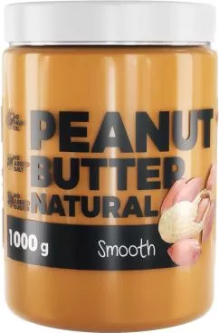 Арахісова паста Peanut Butter Smooth 1000 г (5903111089856)