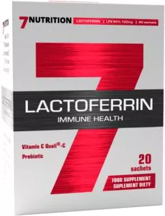 Пребіотик з вітаміном С 7Nutrition Lactoferrin 90% 100 мг 20 саше (5901597314844)