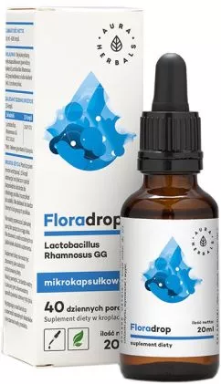 Пищевая добавка Aura Herbals Floradrop 20 мл Lactobacillus RH (5902479611907)