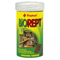 Сухой корм для сухопутных черепах Tropical в палочках «Biorept L» 100 мл (11353)