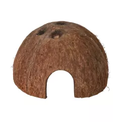 Декорація для тераріума Trixie Будиночки кокосові d=8/10/12 см, 3 шт. (натуральні матеріали) (76160)