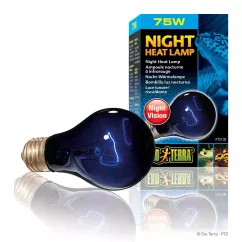 Лампа накаливания Exo Terra «Night Heat Lamp» имитирующая эффект лунного света 75 W, E27 (для обогрева) (PT2130)