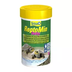 Сухий корм для маленьких водоплавних черепах Tetra в паличках «ReptoMin Baby» 100 мл (140158)