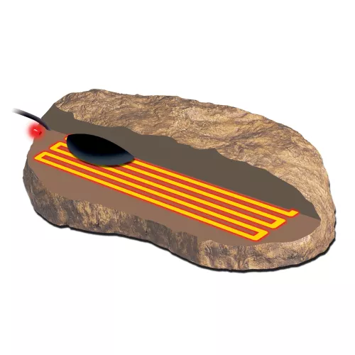 Обігрівач Exo Terra «Heat Wave Rock» Гарячий камінь 10 W, 15 x 15 см (PT2002_ord) - фото №2