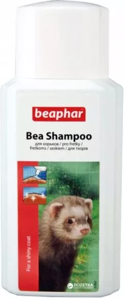 Шампунь Beaphar Shampoo for Ferrets для тхорів 200 мл (12824) (8711231128242)