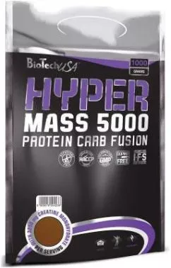Гейнер BioTech Hyper Mass 1 кг Полуниця (5999076232734)