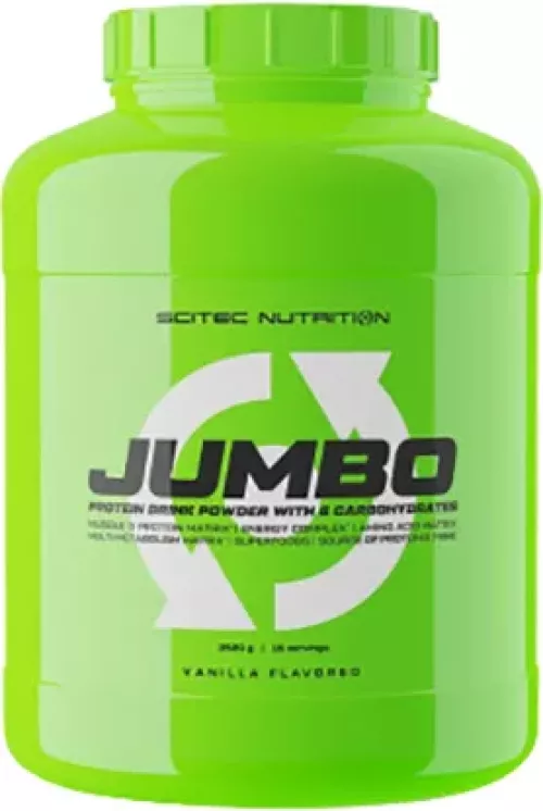 Гейнер Scitec Nutrition Jumbo 3520 г Клубника (5999100024809) - фото №3