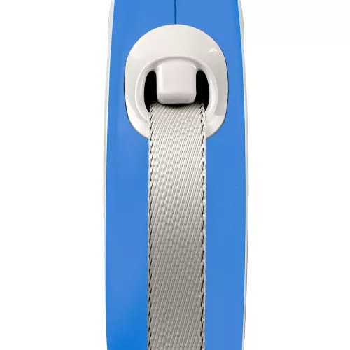 Flexi New Comfort Поводок-рулетка для собак с лентой L 8 м/50 кг синяя (FL 043813) - фото №2