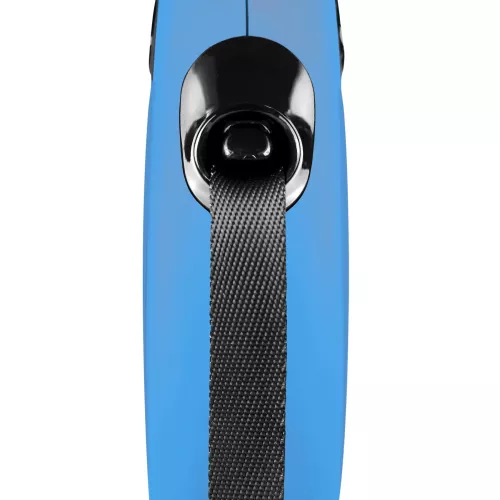 Поводок-рулетка Flexi с лентой «New Classic» XS 3 м/12 кг (синяя) (11822) - фото №2