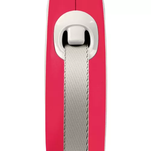 Flexi New Comfort Повідець-рулетка для собак зі стрічкою L 5 м/60 кг червона (FL 043806) - фото №2