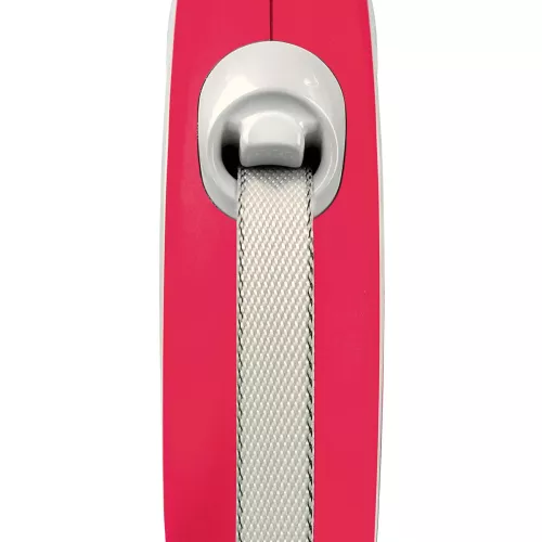 Flexi New Comfort Повідець-рулетка для собак зі стрічкою S 5 м/15 кг червона (FL 043523) - фото №2