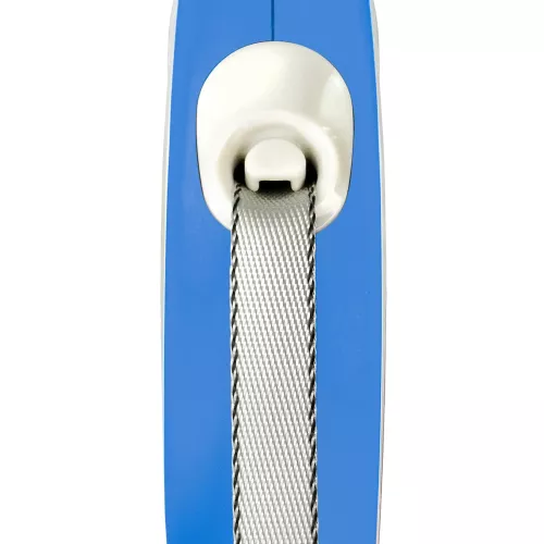Поводок-рулетка Flexi с лентой New Comfort XS 3 м/12 кг (синяя) (FL 043431) - фото №2