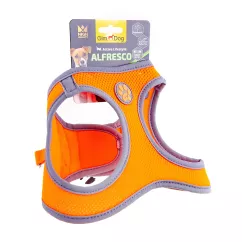 Шлея GimDog Alfresco неопрен S 37-40 см (помаранчева) (80333704019)