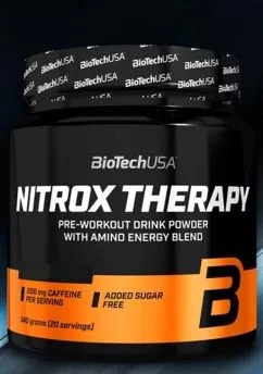 Предтренировочный комплекс Biotech Nitrox Therapy 340 г Грейпфрут (5999076224418)