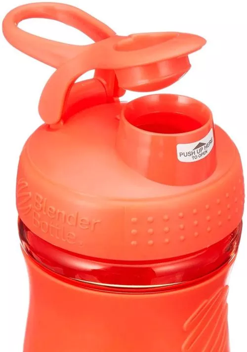 Шейкер BlenderBottle SportMixer с шариком 820 мл Коралловый (SM 28oz Coral) - фото №2