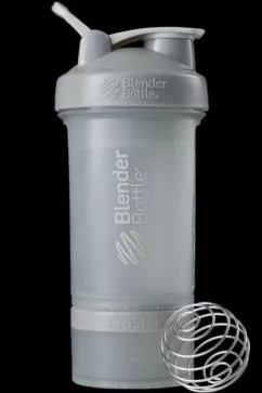 Шейкер BlenderBottle ProStak с шариком 650 мл Серый (PS 22oz Grey)