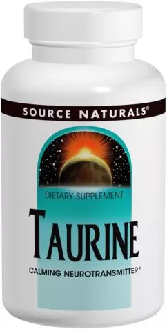 Амінокислота Source Naturals Таурин 500 мг 60 таблеток (021078012801)