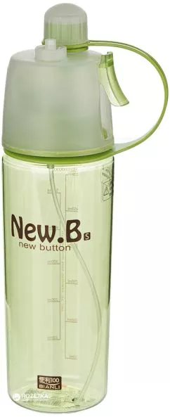 Пляшка для води Mindo New B 600 мл Зелена (md8015-g)