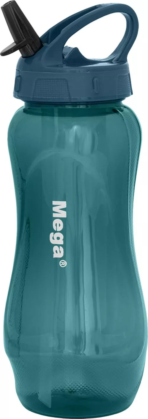 Бутылка спортивная Megatrade пластиковая 0.65 л Blue (0717040678020_blue) - фото №2