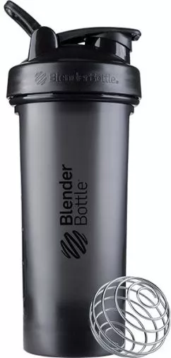 Шейкер спортивный Blender Bottle Classic Loop Pro с шариком 820 мл Black (Loop_Pro_28oz_Black)