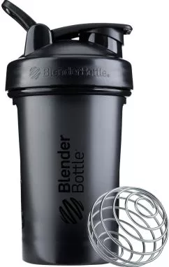 Шейкер спортивный Blender Bottle Classic Loop Pro с шариком 590 мл Black (Loop_Pro_20oz_Black)