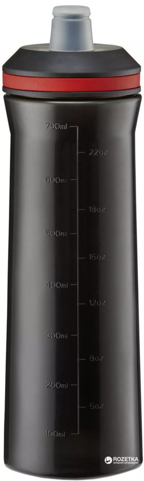 Пляшка для води Reebok 750 мл Black/Red (RABT-12005BK) - фото №2