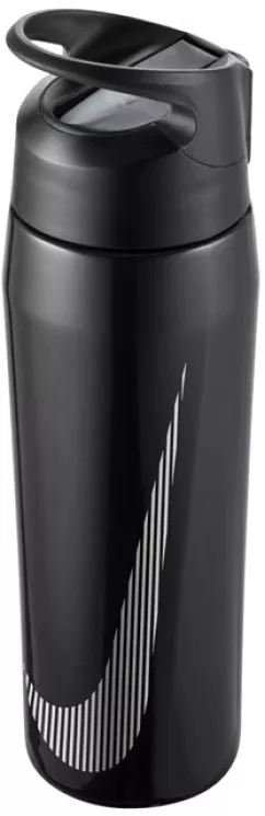Пляшка для води Nike SS Hypercharge Straw Bottle 24 Oz 709 мл Чорна (887791323132)
