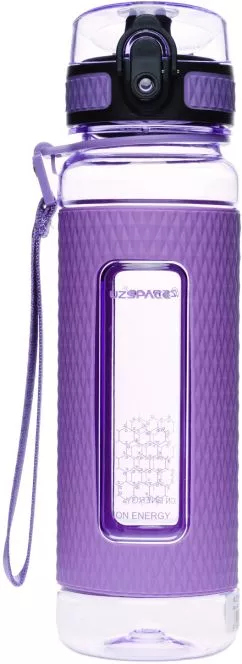 Бутылка для воды Uzspace Diamond 450 мл Фиолетовая (6955482370100)