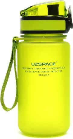 Бутылка для воды Uzspace Frosted 350 мл Салатова (6955482371473)