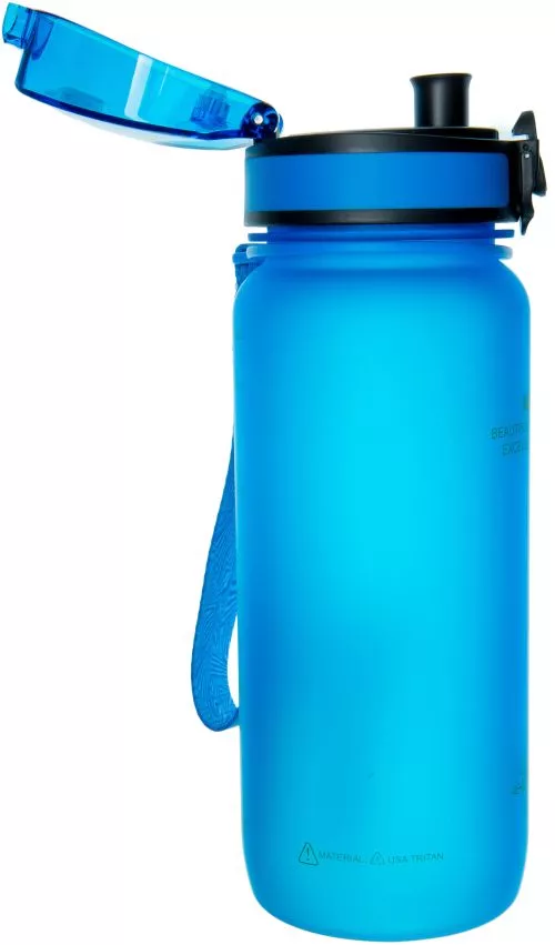 Бутылка для воды Uzspace Frosted 650 мл Голубая (6955482370971) - фото №2