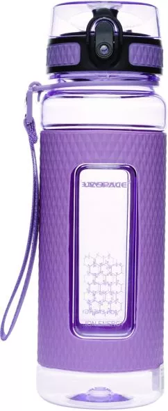 Бутылка для воды Uzspace Diamond 700 мл Фиолетовая (6955482370162)