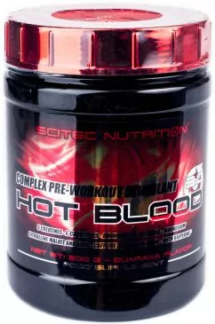 Предтреник Scitec Hot Blood 3.0 300 г Гуарана (888f222)