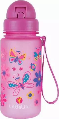 Бутылка для води Little Life Water Bottle 0.4 л Butterfly (15060)