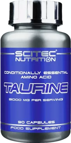 Амінокислота Scitec Nutrition Taurine 90 капсул (728633103430)