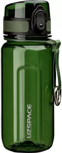Бутылка для воды Uzspace U-type 350 мл Зеленая (6955482372722)