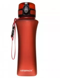Бутылка для воды Uzspace Wasser Matte 500 мл Красная (6955482371404)