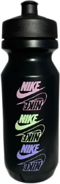 Бутылка для воды Nike N.000.0043.929.22 Big Mouth Graphic Bottle 2.0 22OZ 650 мл Черная (887791381378)