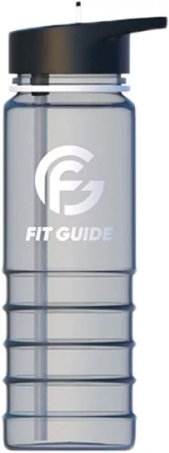 Пляшка для води Vansiton Fit Guide пластикова 800 мл Прозора (4820106592256)