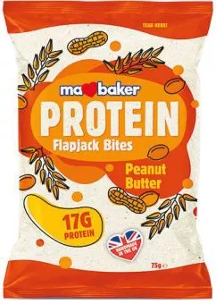 Батончик Ma Baker Protein Bites 75 г Арахисовая паста (5034444103510)