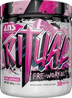 Предтренировочный комплекс ANS Performance Ritual Pre-Workout Розовый лимонад 360 г (659153876545)